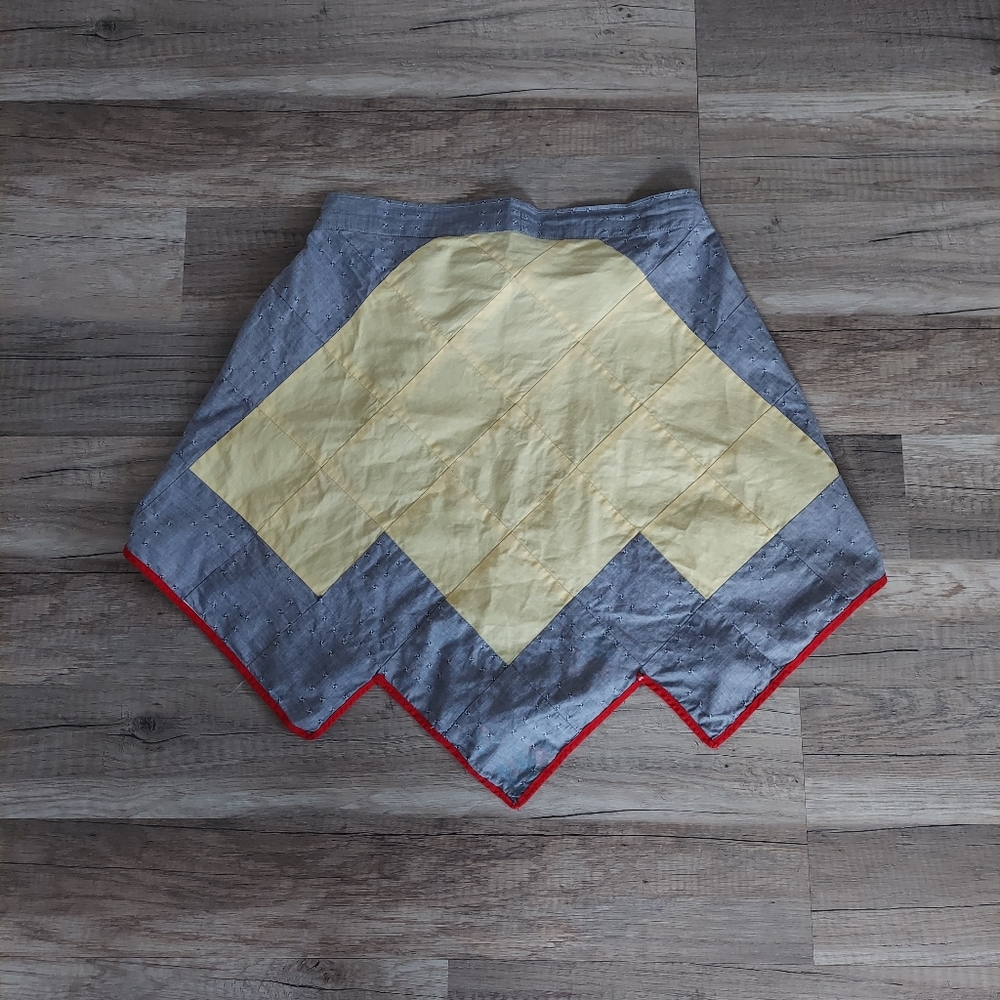 Vintage Patchwork Quilt Style Half Apron